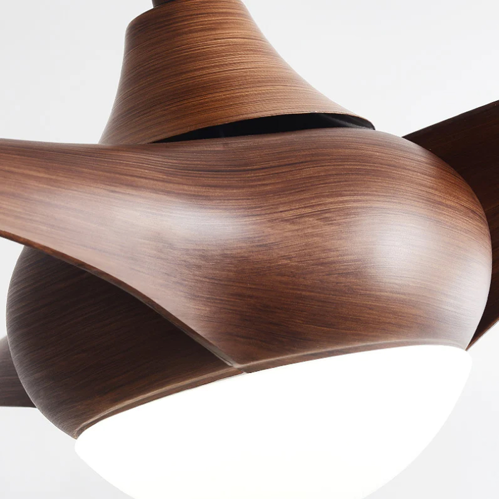 52 Inch Ceiling Fan with Lights Remote Control-Handwovenlamp