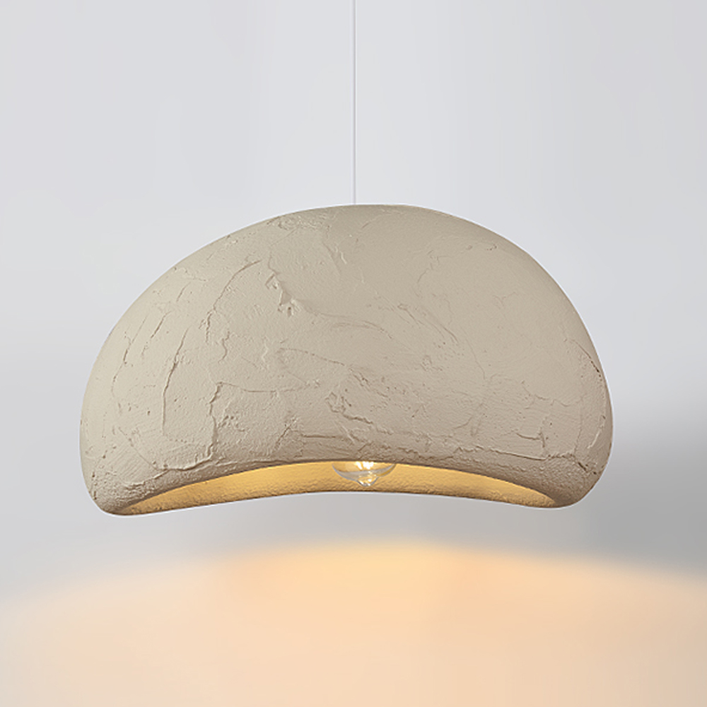 Creative Designer Klein Blue Pendant Light Wabi-sabi Living room Avocado Green Decor Chandelier-Handwovenlamp