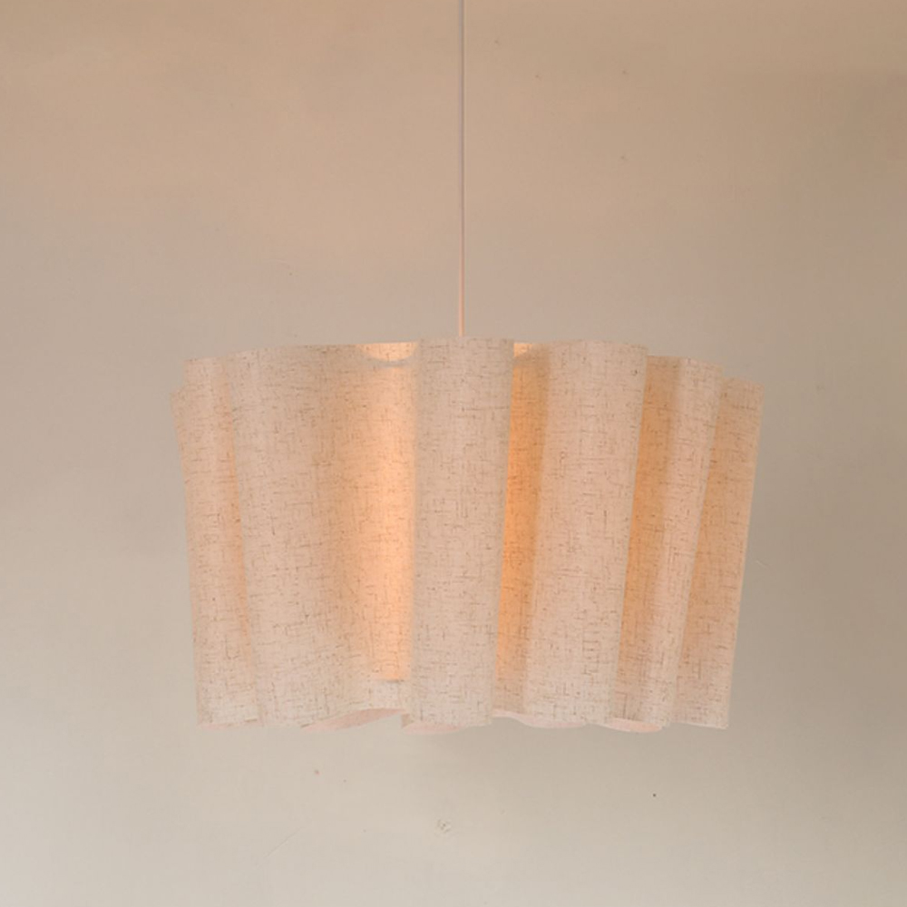 Japanese Retro Artistic Fabric Chandelier Wabi-sabi Home decor Pendant Light-Handwovenlamp