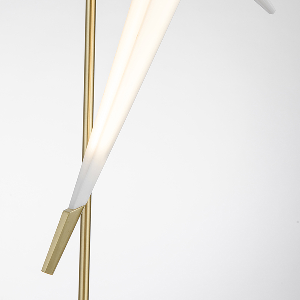 Nordic Luxury Thousand Paper Crane Bird Table Lamp Floor Lamp-Handwovenlamp