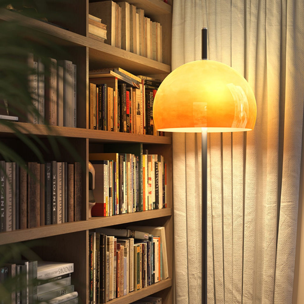 Vintage Creative Mushroom Floor Lamp Mid-Century Modern Table Lamp-Handwovenlamp