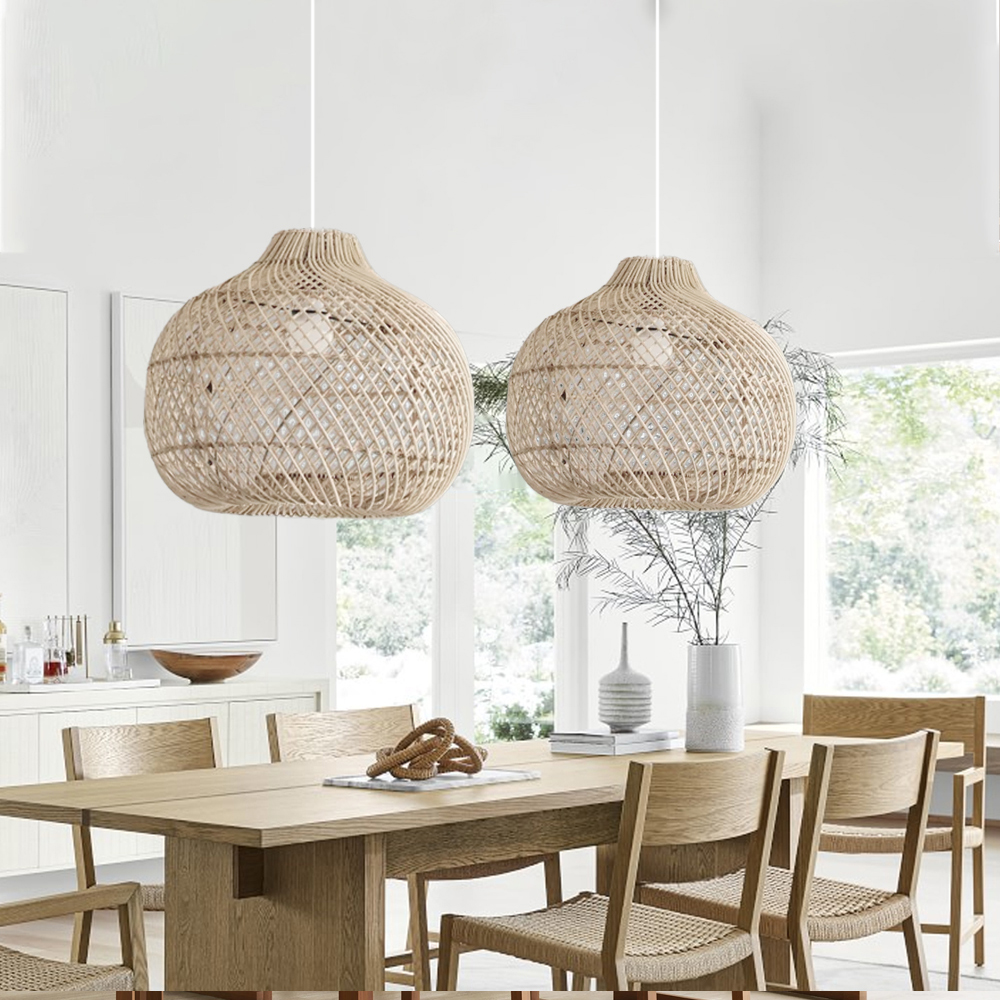 Quality Handmade Rattan Pendant Light