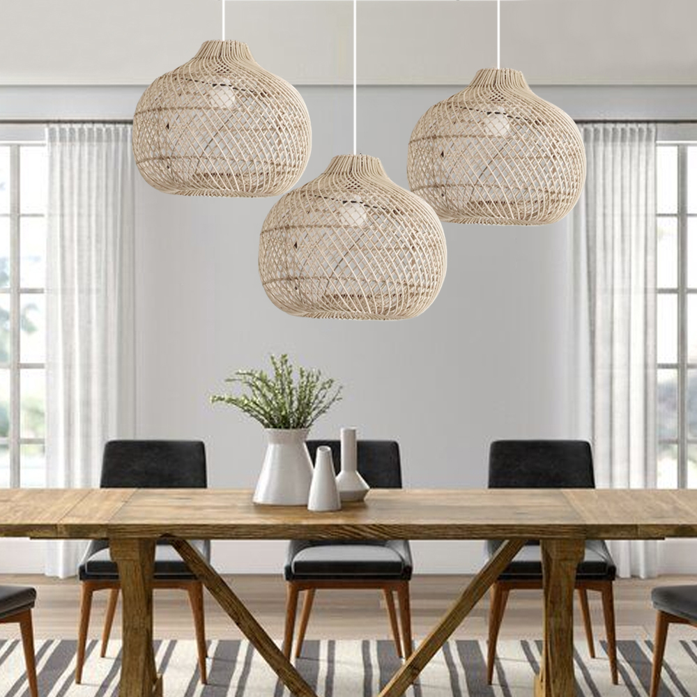 Quality Handmade Rattan Pendant Light