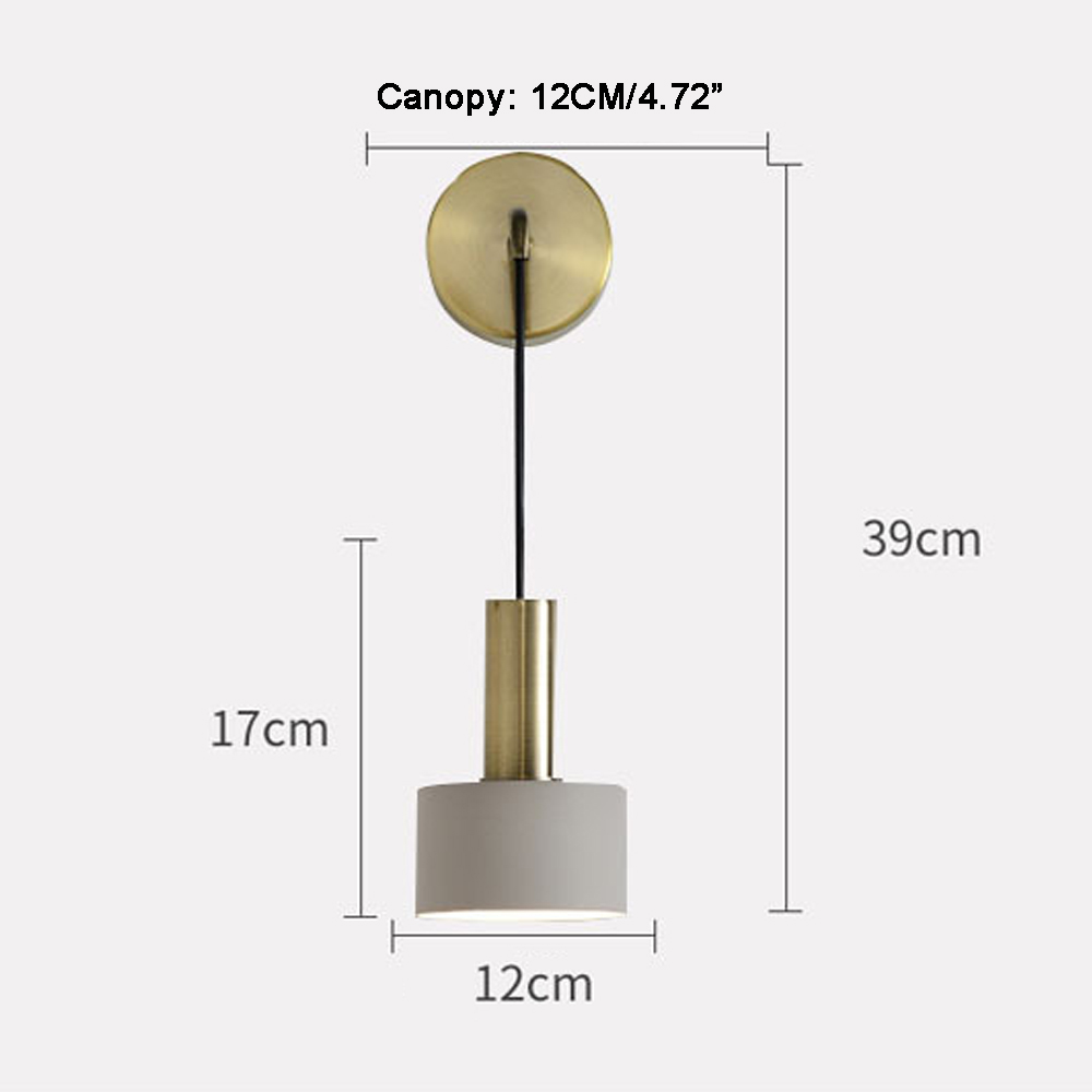Nordic Minimalist Wall Lamp Modern Simple Bracket Light for Corridor-Handwovenlamp