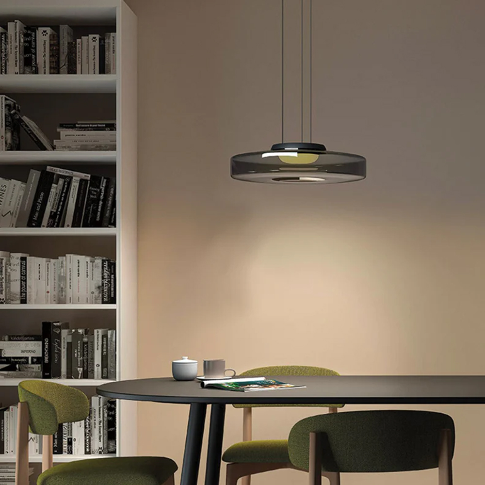 Modern Elegant Glass Pendant Light Fixtures for Living Room Dining Room-Handwovenlamp