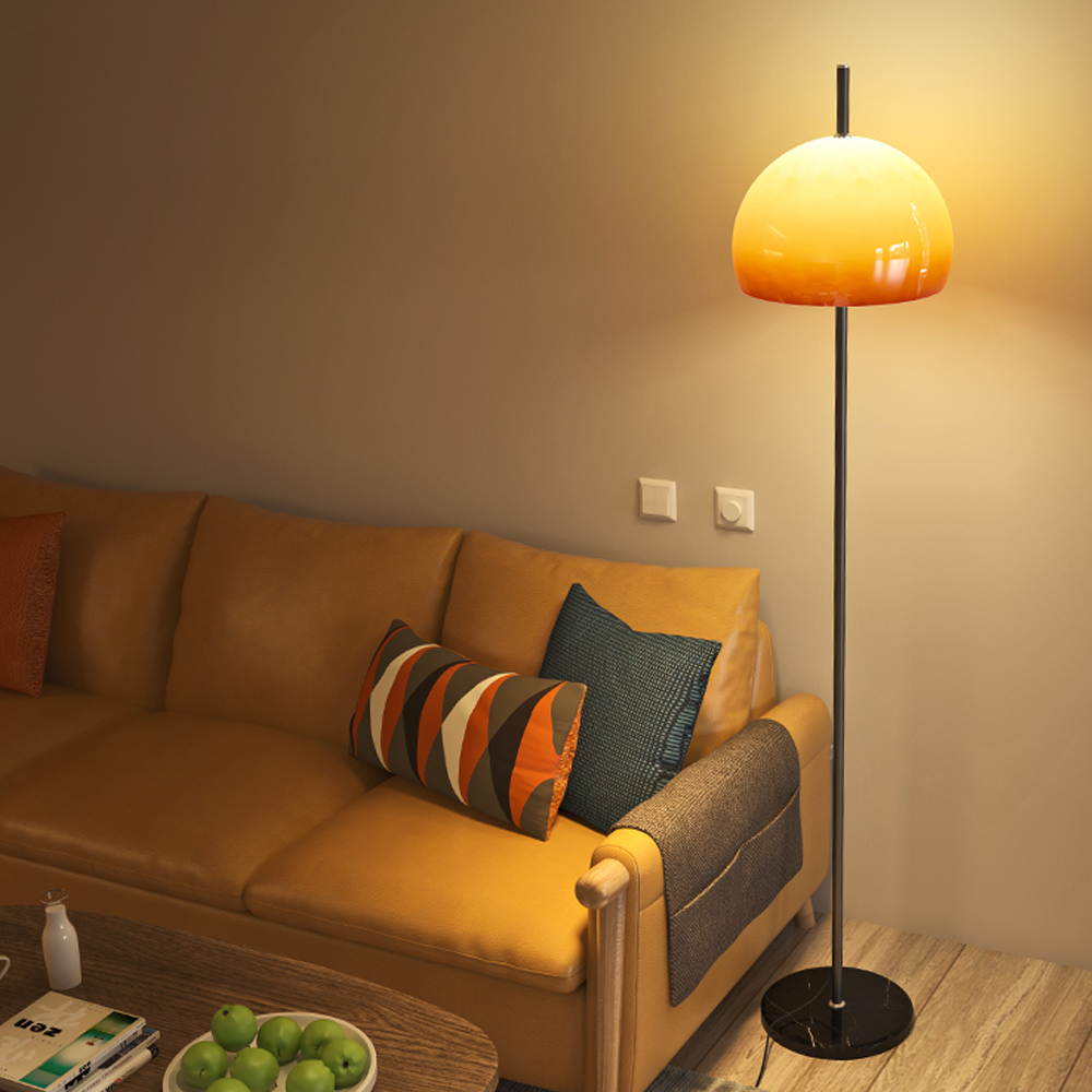 Vintage Creative Mushroom Floor Lamp Mid-Century Modern Table Lamp-Handwovenlamp