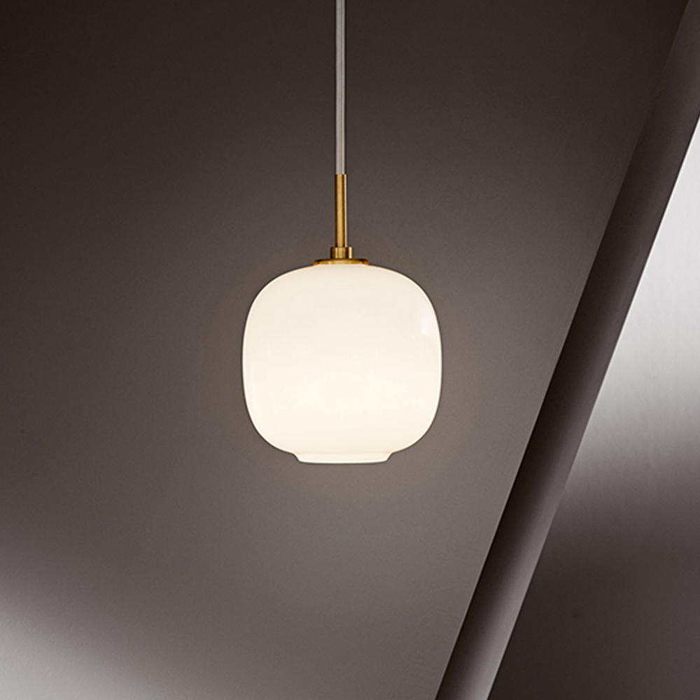 Glass Ball Chandelier Modern Dining Room Glass Pendant Light-Handwovenlamp