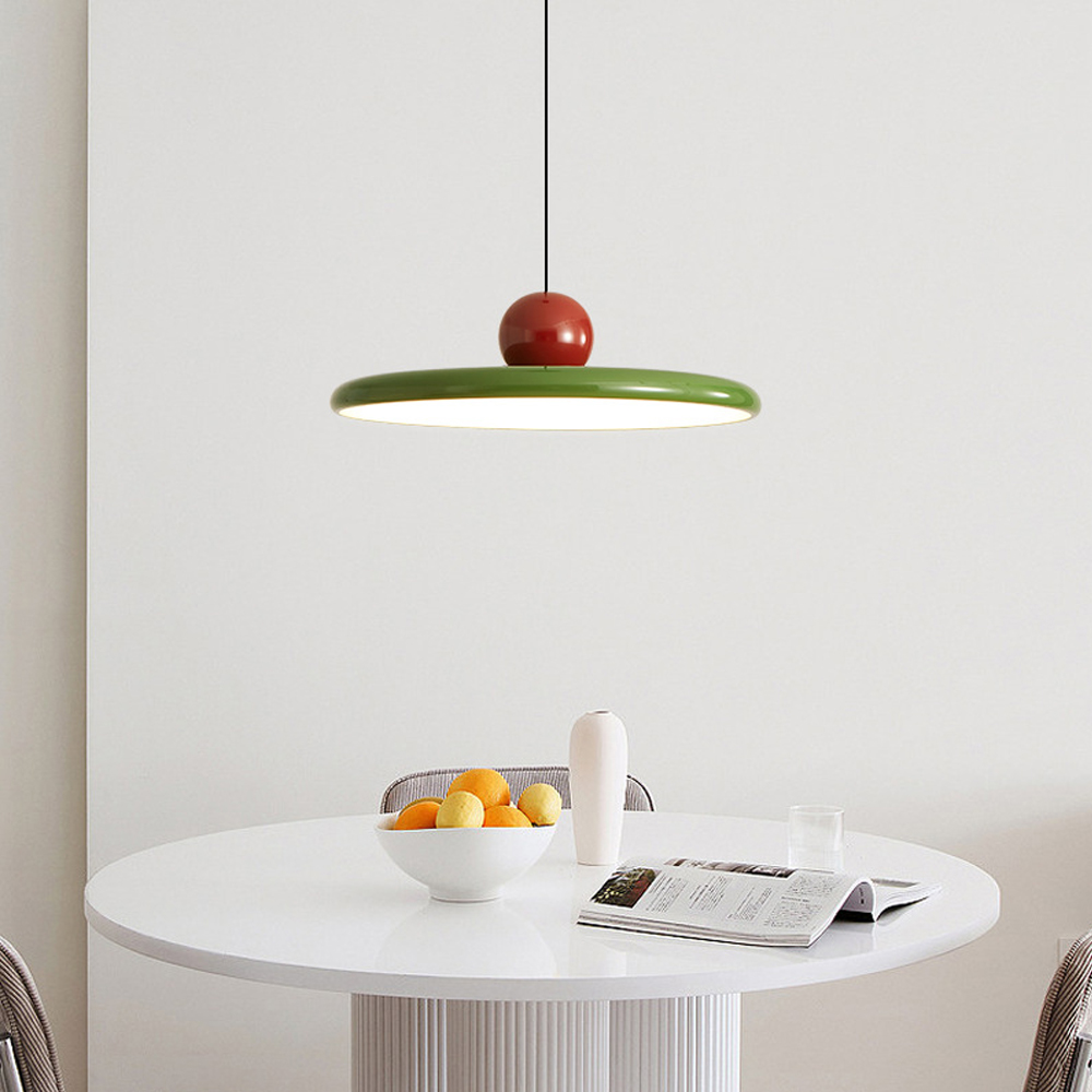 Mid Century Modern Dish Shape Dining Room Chandelier Scandinavian Lamps-Handwovenlamp