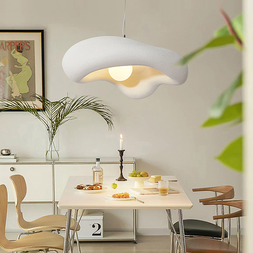 Japanese Flower Chandelier Original Restaurant Dining Room wabi-sabi Pendant Light-Handwovenlamp