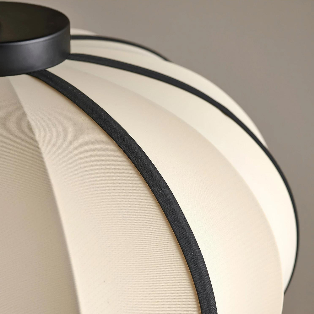 Japanese Wabi-sabi Fabric Chandelier Creative Dining Room Lantern Pendant Light-Handwovenlamp