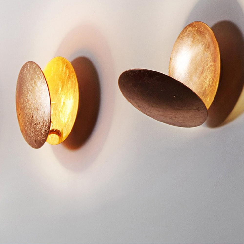 Italian Design Moon LED Lamp Bedside Wall Lamp Staircase Aisle Lights-Handwovenlamp