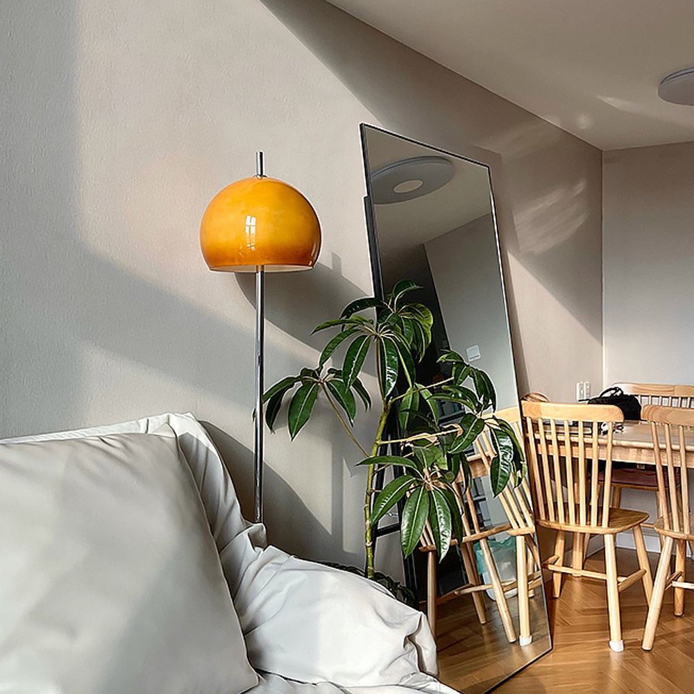 Vintage Creative Mushroom Floor Lamp Mid-Century Modern Table Lamp-Handwovenlamp