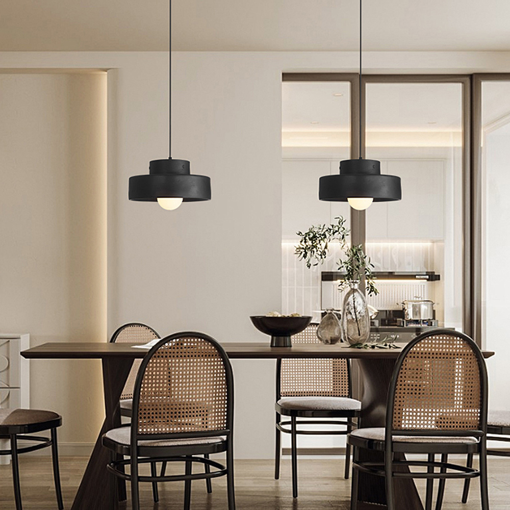 Nordic Original Minimalist Resin Chandelier Red, Green, Black-Handwovenlamp