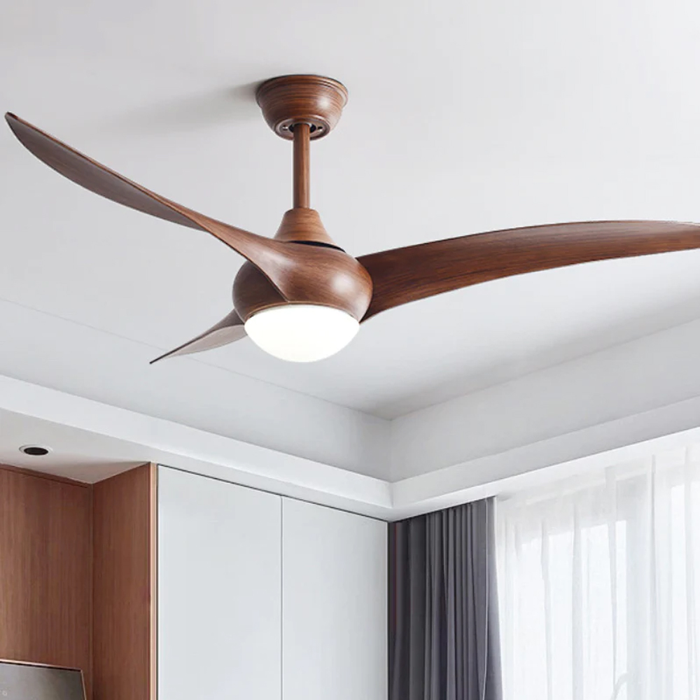 52 Inch Ceiling Fan with Lights Remote Control-Handwovenlamp