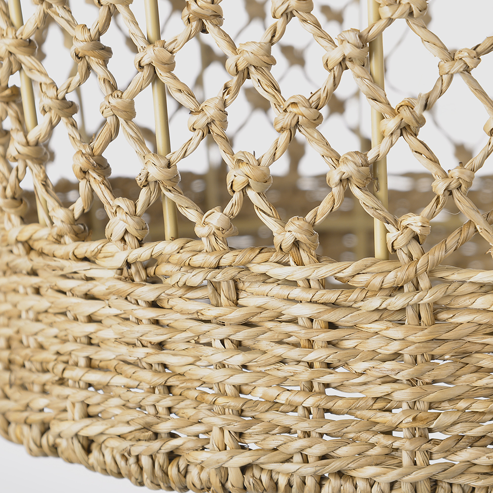 Farmhouse Seagrass Pendant Light Shade Kitchen Hanging Lamp