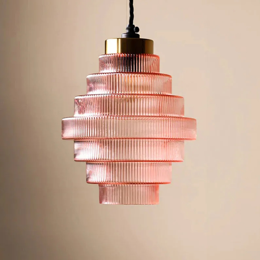 Mid-Century Modern Glass Pendant Light for Dining Room Kitchen Nook-Handwovenlamp