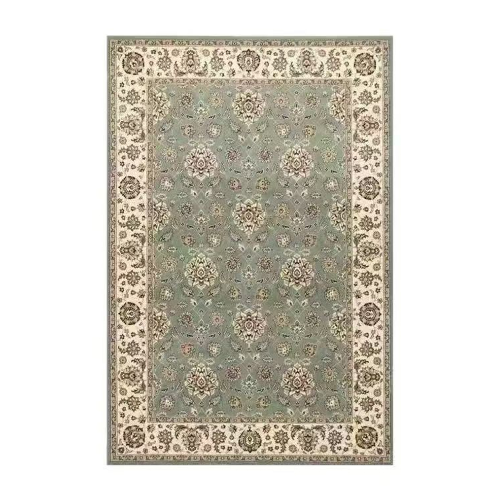 Thickened Imitation Cashmere Carpet Nordic Moroccan Living Room Blanket Ethnic Style American Retro Floor Mat-Handwovenlamp