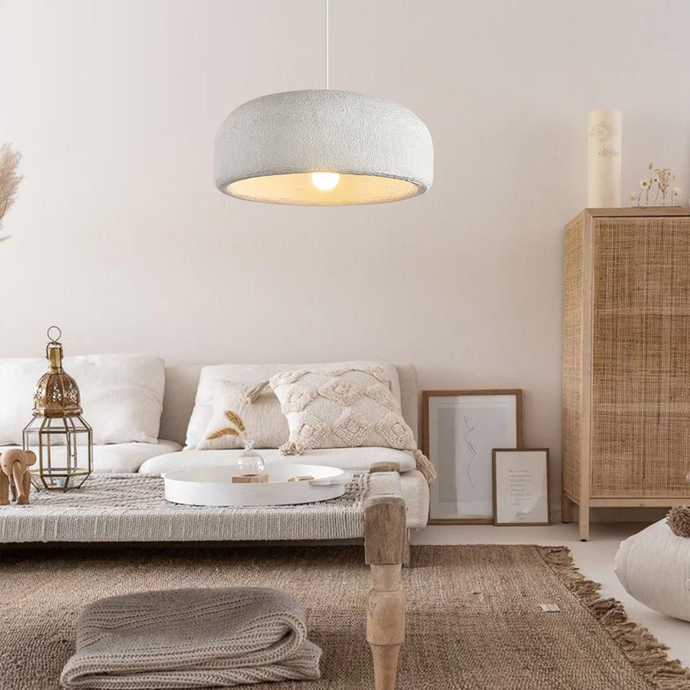 Modern Minimalist Art Decor Lamp Nordic Retro Pendant Light For Living Dining-Handwovenlamp