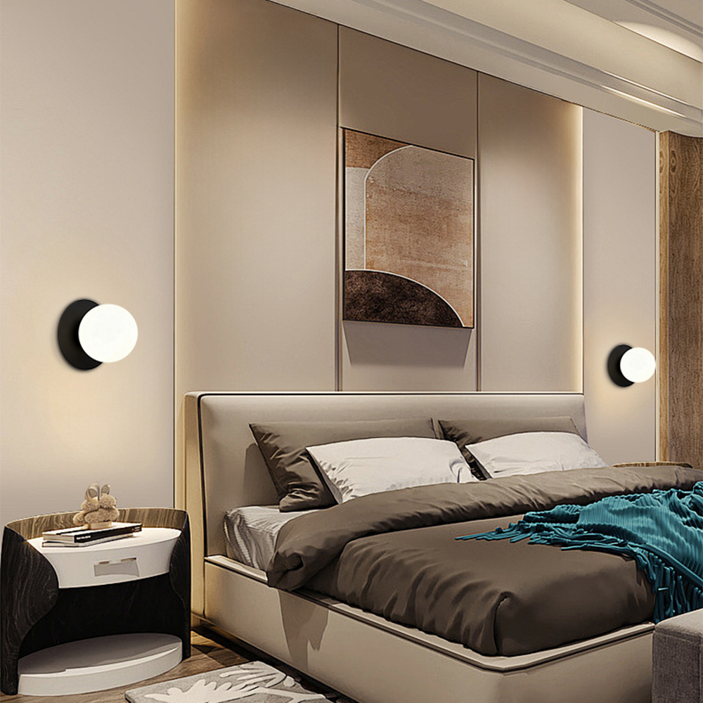 Nordic Style Bedside Table Wall Lamp Stairwell Corridor Light