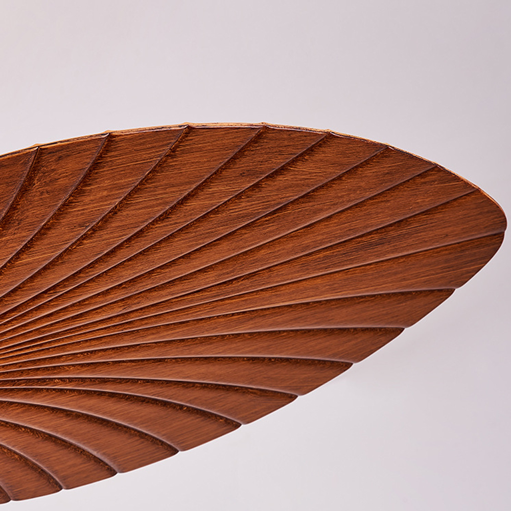 Outdoor Gazebo Ceiling Fan Lamp Retro Balcony Garden Fan Chandelier-Handwovenlamp