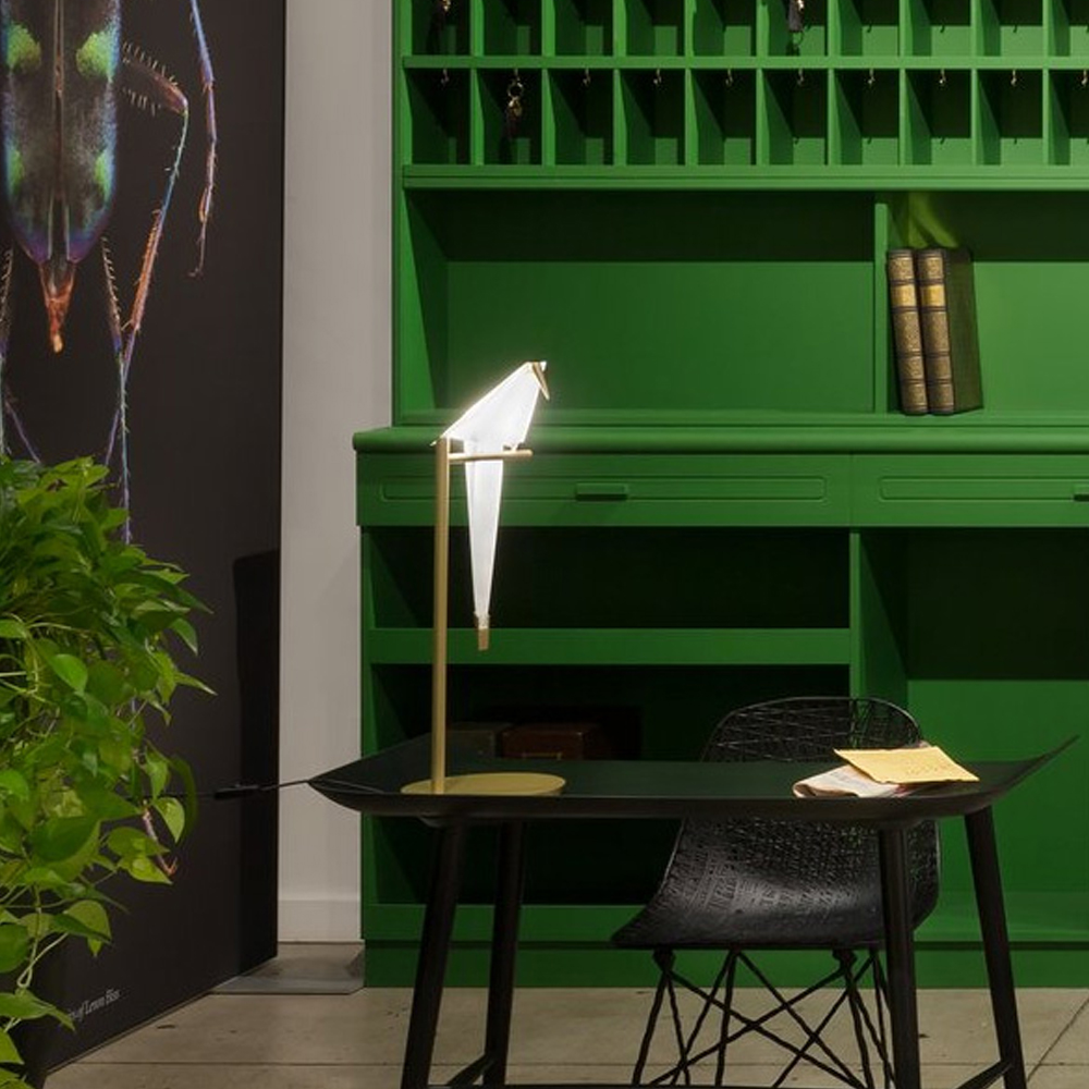 Nordic Luxury Thousand Paper Crane Bird Table Lamp Floor Lamp-Handwovenlamp