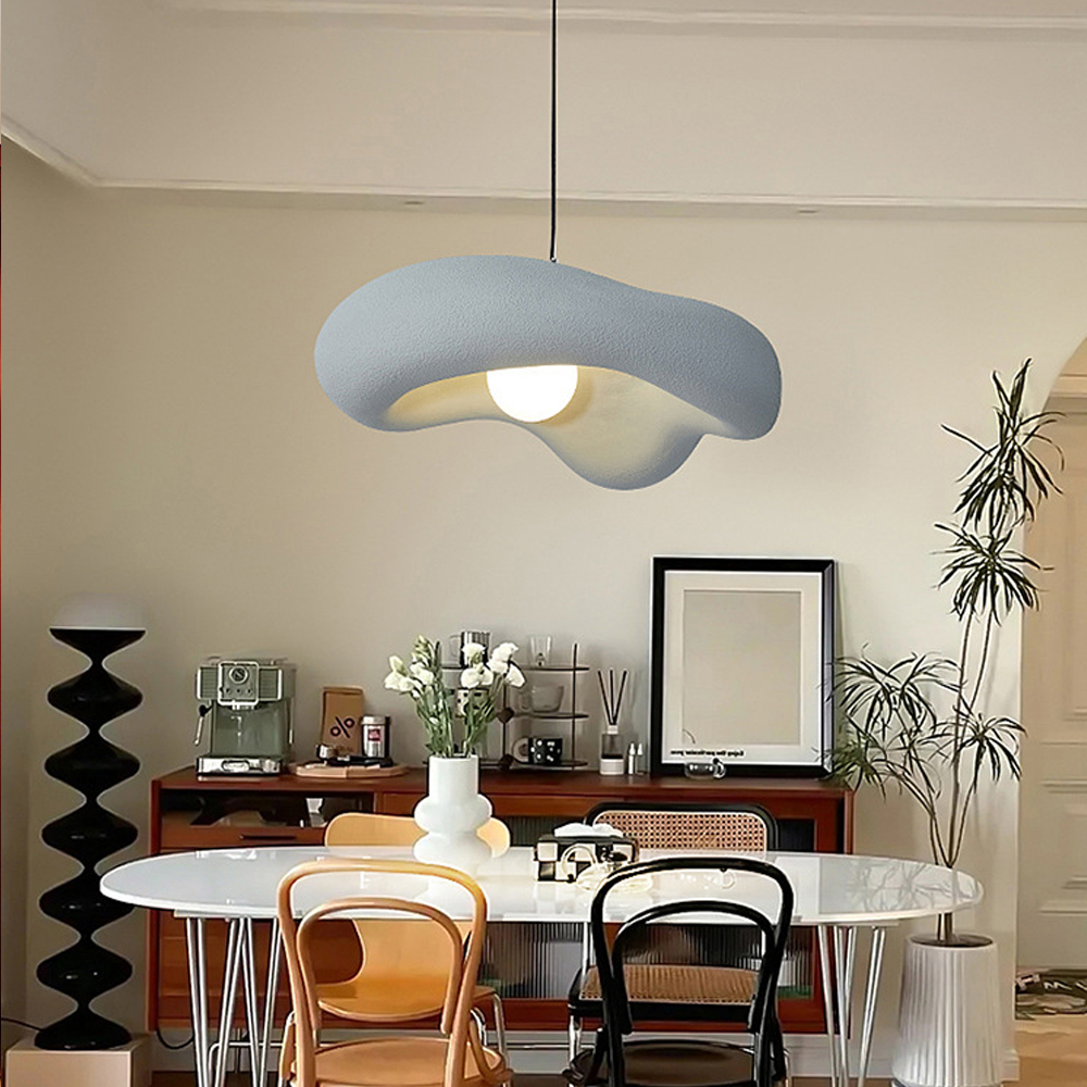 Japanese Flower Chandelier Original Restaurant Dining Room wabi-sabi Pendant Light-Handwovenlamp