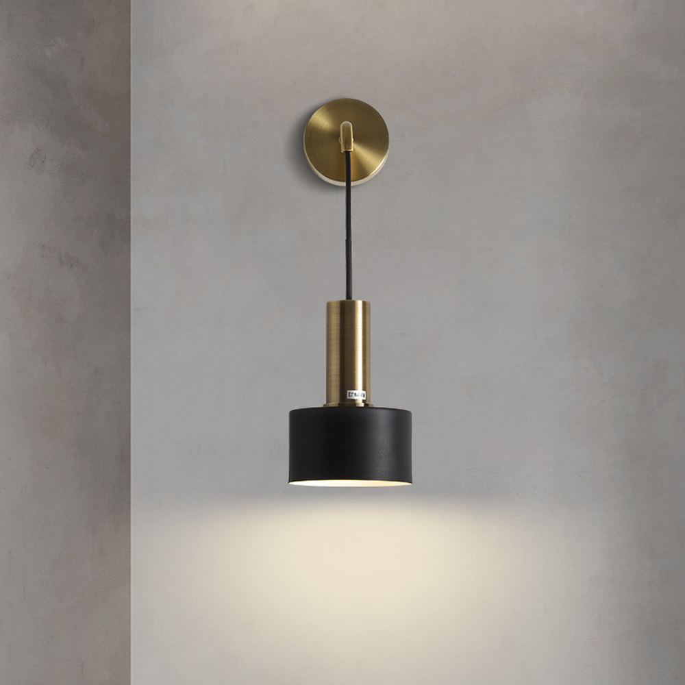 Nordic Minimalist Wall Lamp Modern Simple Bracket Light for Corridor-Handwovenlamp