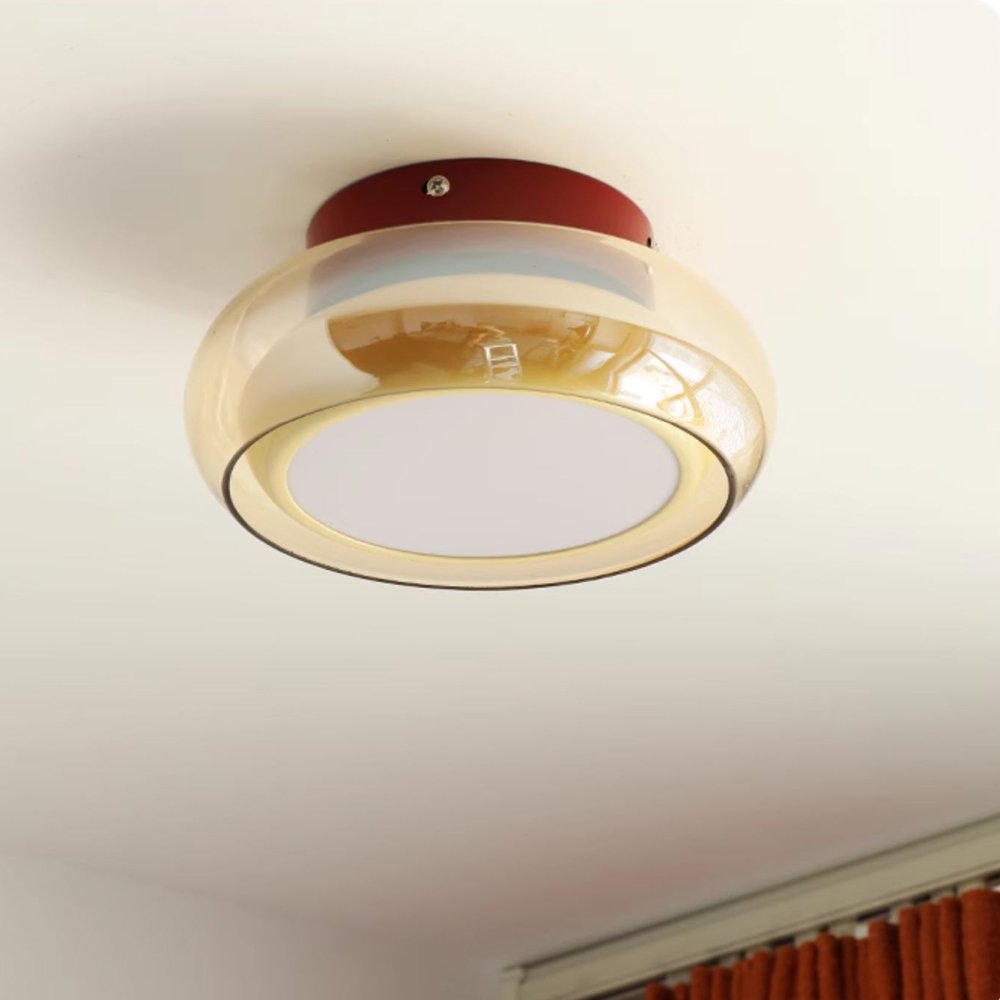 French Corridor Ceiling Lights antique-style entrance Flush Mount Lamp-Handwovenlamp