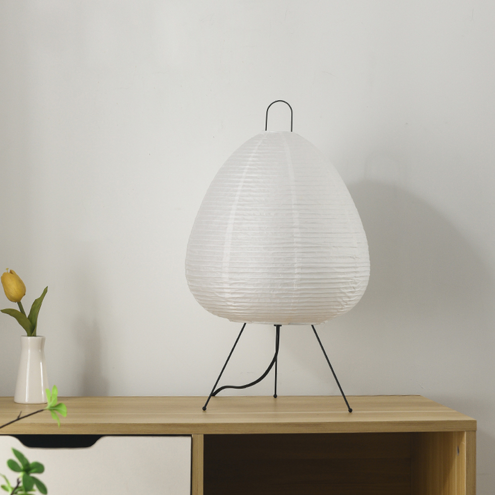 Japanese Rice Paper Table Lamp Personality Art Living Room Homestay Floor Lamp-Handwovenlamp