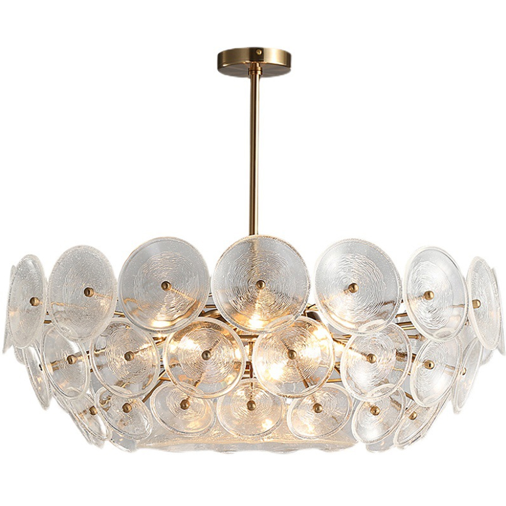 Italian Designer Modern Living Room Crystal Chandelier Creative Glass Pendant Light-Handwovenlamp