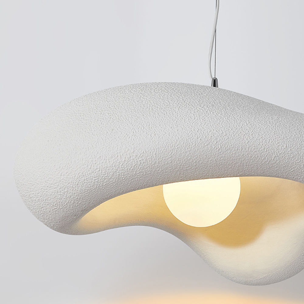 Japanese Flower Chandelier Original Restaurant Dining Room wabi-sabi Pendant Light-Handwovenlamp