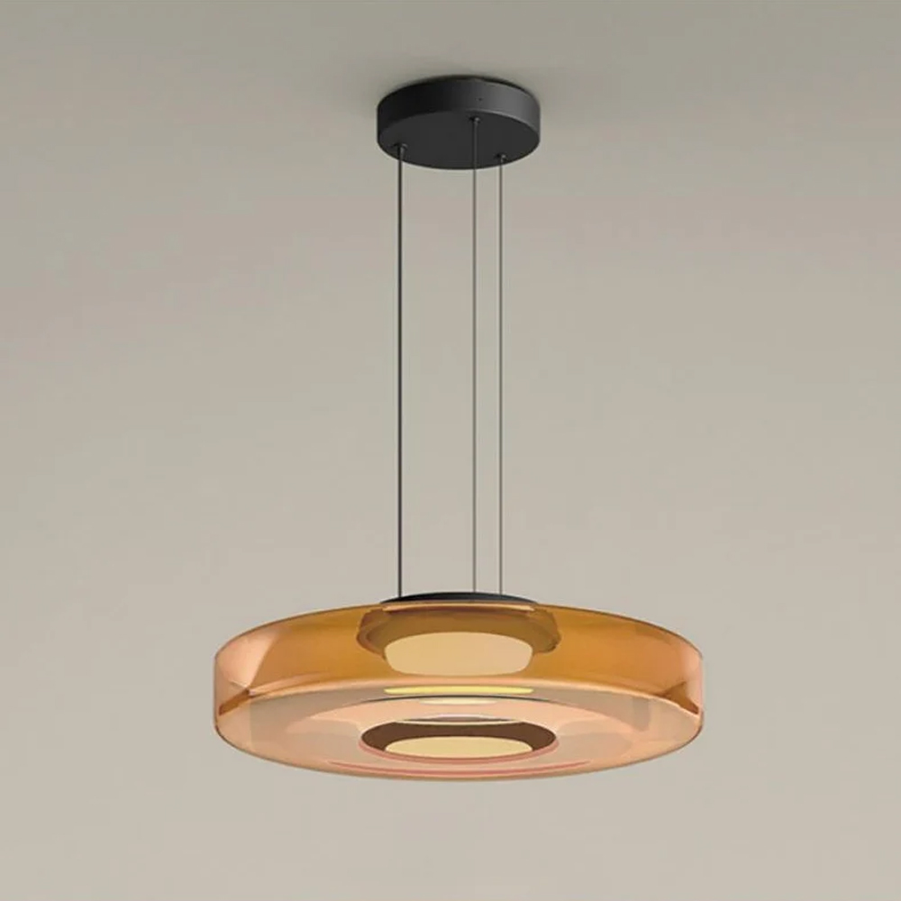 Modern Elegant Glass Pendant Light Fixtures for Living Room Dining Room-Handwovenlamp