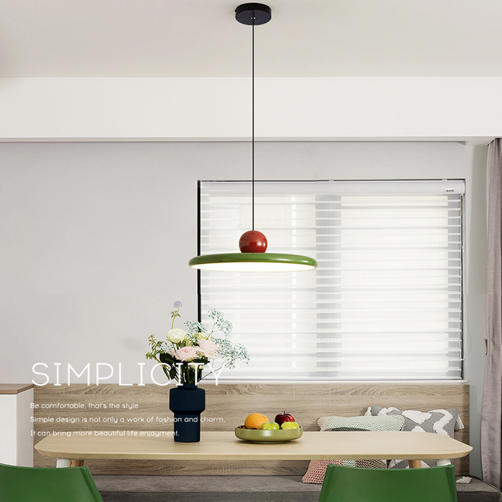 Mid Century Modern Dish Shape Dining Room Chandelier Scandinavian Lamps-Handwovenlamp