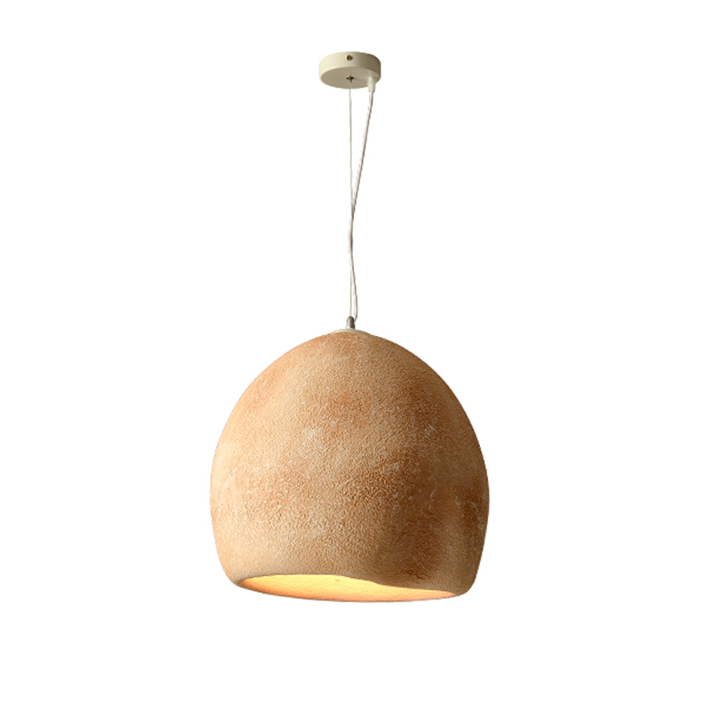 Design Concave Retro Chandelier Japanese B&B Living Room Pendant Lamp-Handwovenlamp