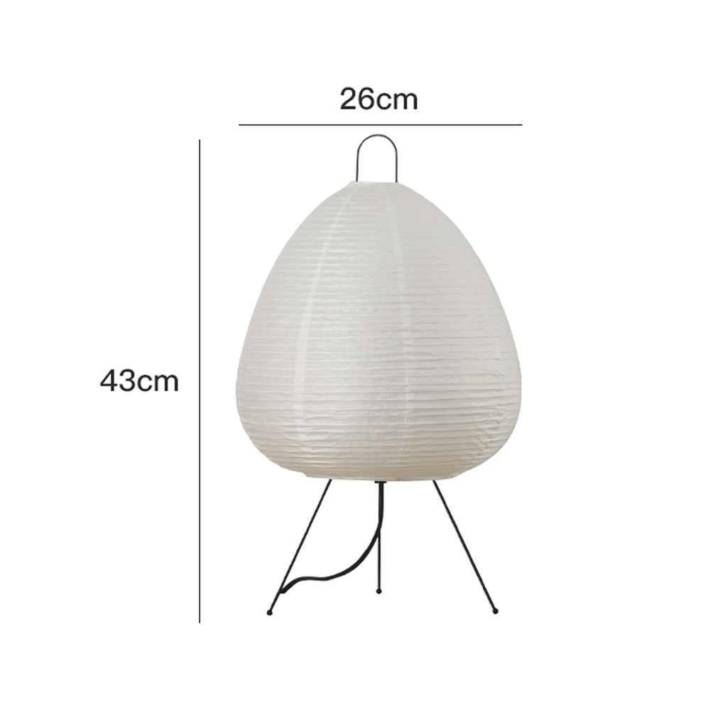 Japanese Rice Paper Table Lamp Personality Art Living Room Homestay Floor Lamp-Handwovenlamp