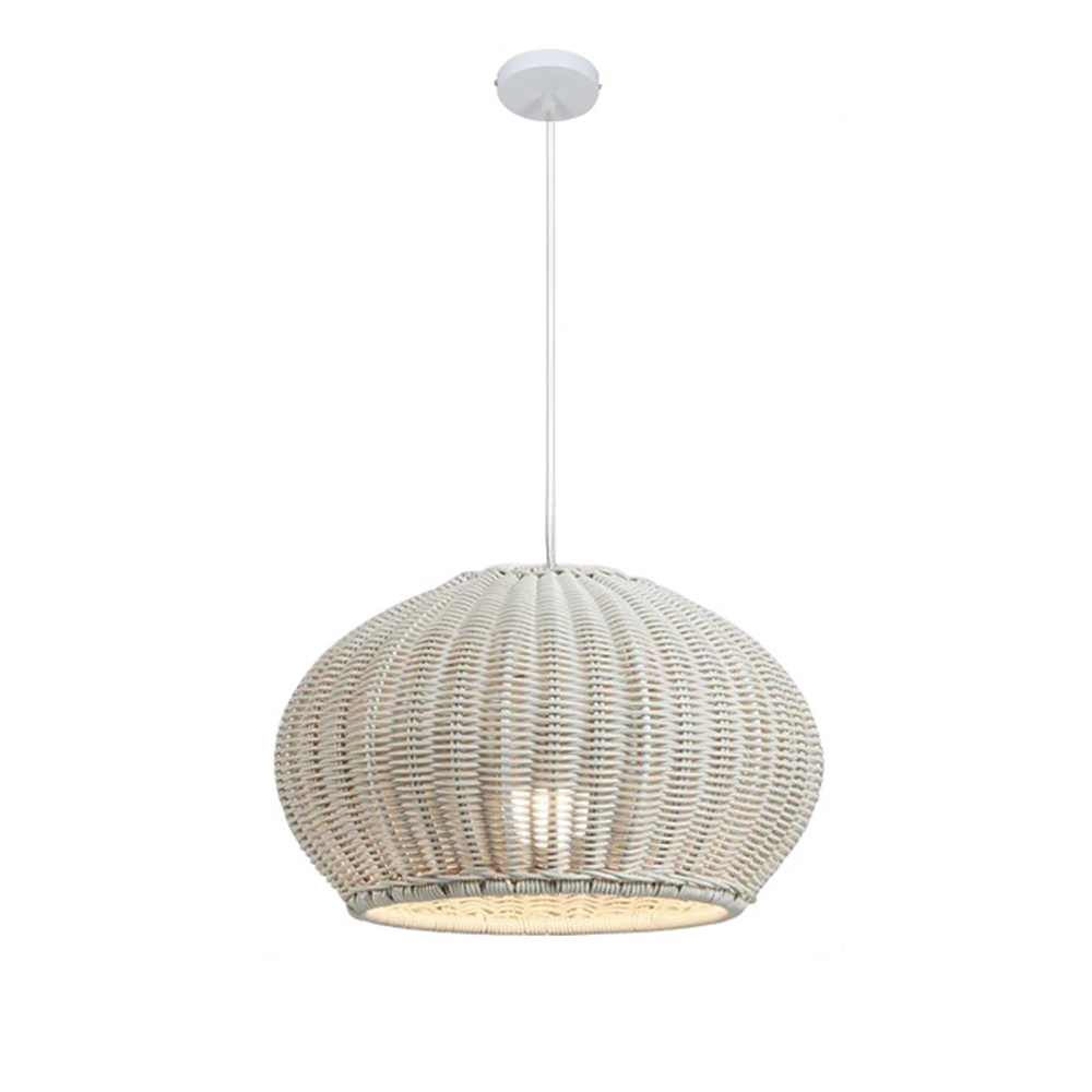 Outdoor Waterproof Pendant Light Homestay Rattan Lighting-Handwovenlamp