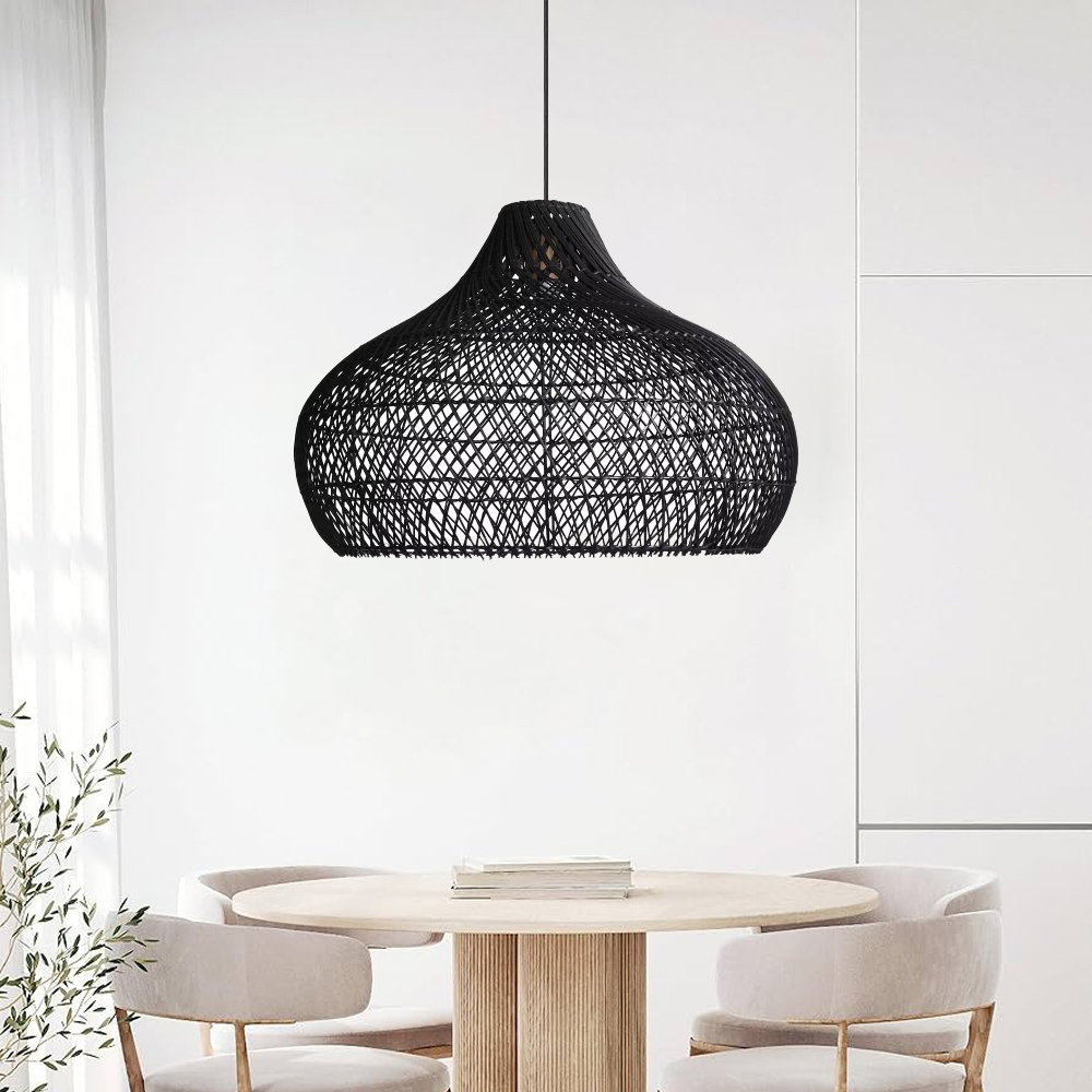 Luxury Lights Handmade Home Decor Rattan Pendant Light-Handwovenlamp