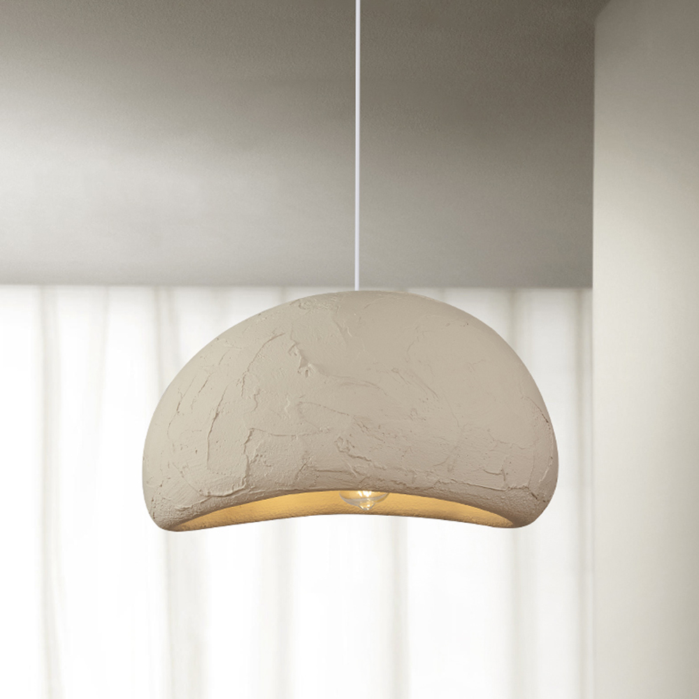 Creative Designer Klein Blue Pendant Light Wabi-sabi Living room Avocado Green Decor Chandelier-Handwovenlamp