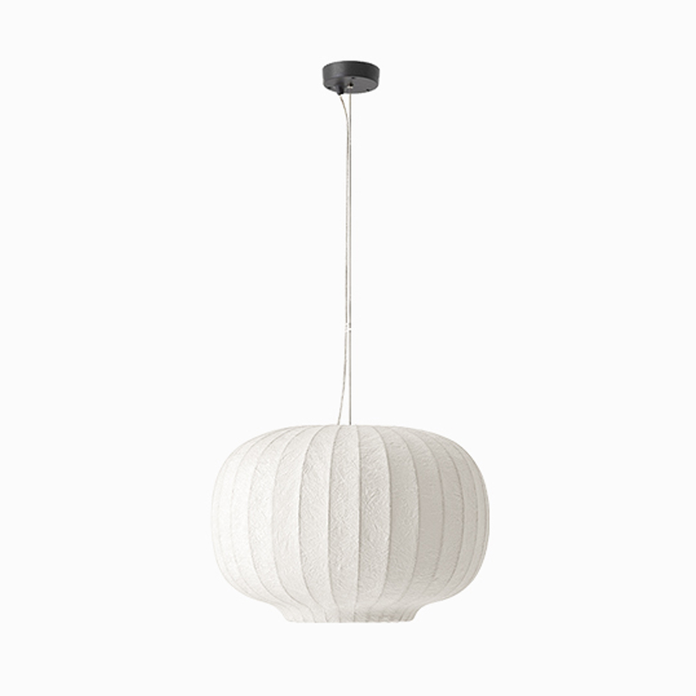 Japanese Style Wabi-sabi Silk Pendant Light Fixture Restaurant Art Chandelier-Handwovenlamp