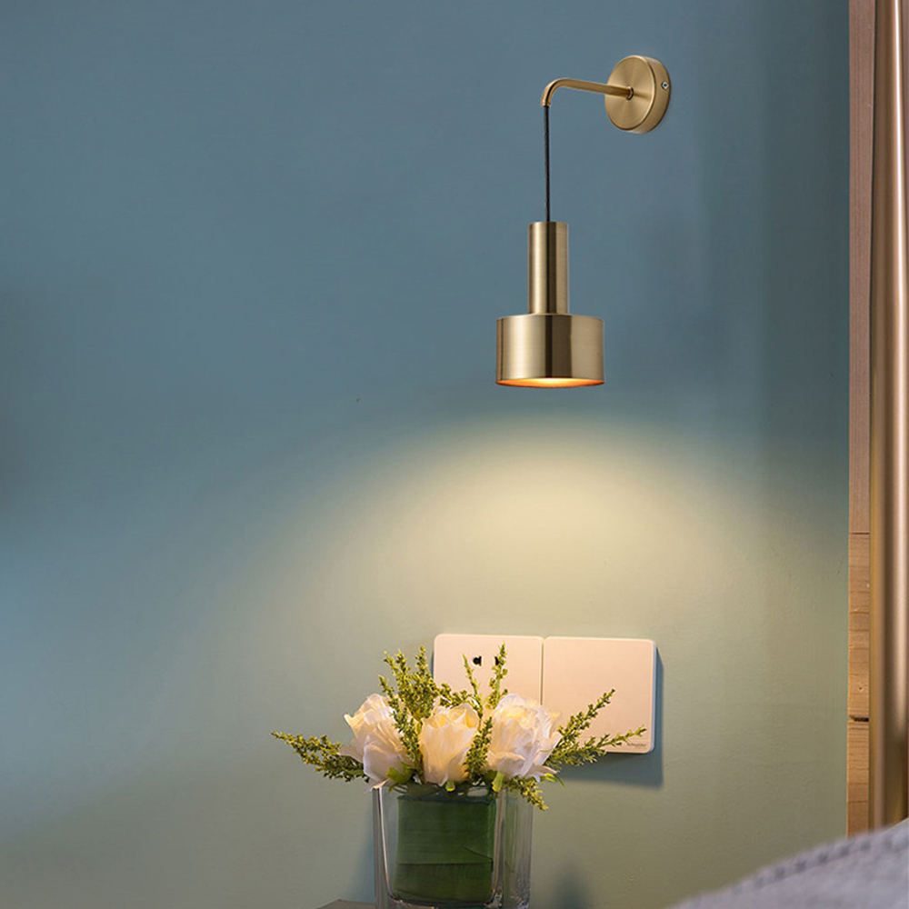 Nordic Minimalist Wall Lamp Modern Simple Bracket Light for Corridor-Handwovenlamp