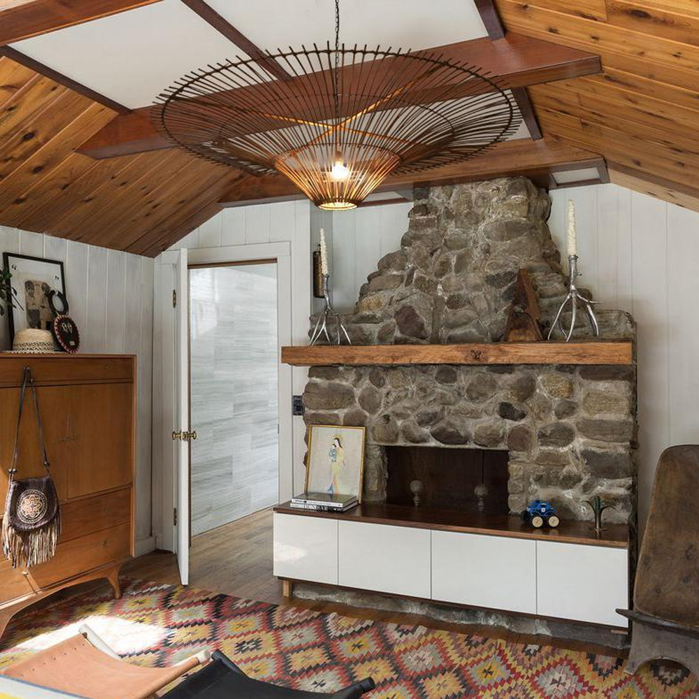 Large Modern Rattan Pendant Light Ceiling Lampshade Wabi-sabi Chandelier-Handwovenlamp