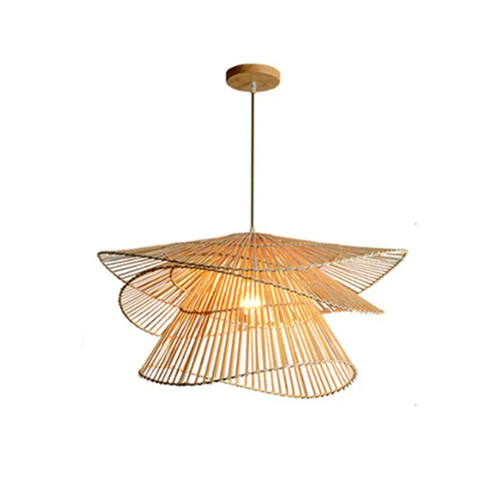 Creative Multi-layered Pendant Lights Dining Room Decoration Vintage Suspension Luminaire-Handwovenlamp