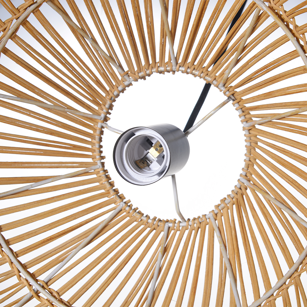 Wabi-sabi Lights Southeast Asia Living Room Hanging Chandelier-Handwovenlamp