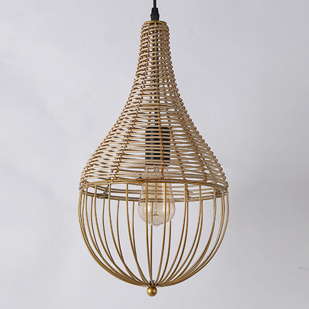 Nordic Metal Pendant Light Unique Design Restaurant Kitchen Island Chandelier-Handwovenlamp