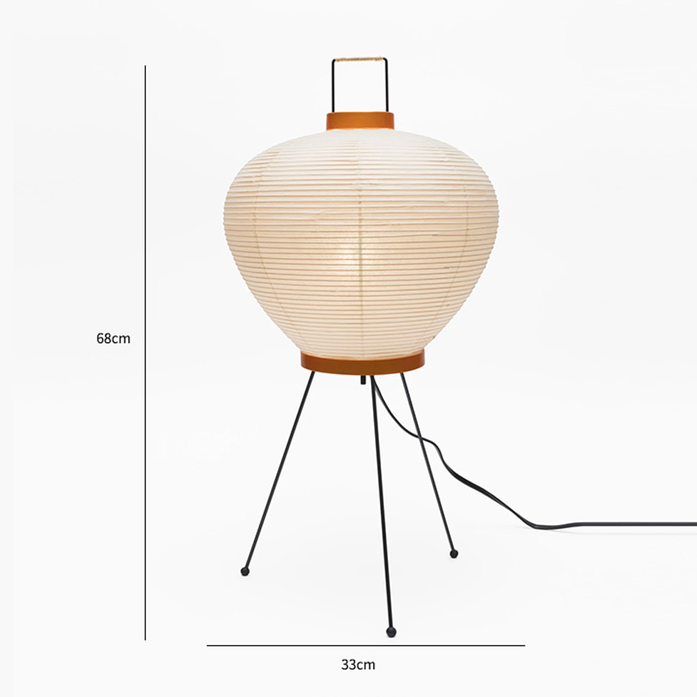 Japanese Rice Paper Table Lamp Personality Art Living Room Homestay Floor Lamp-Handwovenlamp