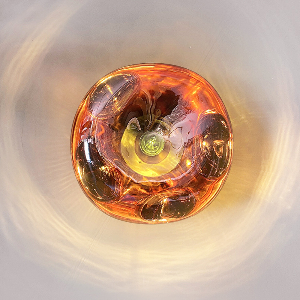 Modern Creative Glacier Lava Wall Lamp Bedroom Acrylic Wall Sconces-Handwovenlamp