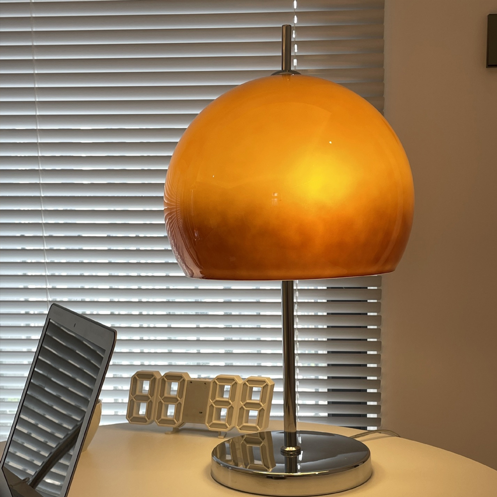 Vintage Creative Mushroom Floor Lamp Mid-Century Modern Table Lamp-Handwovenlamp