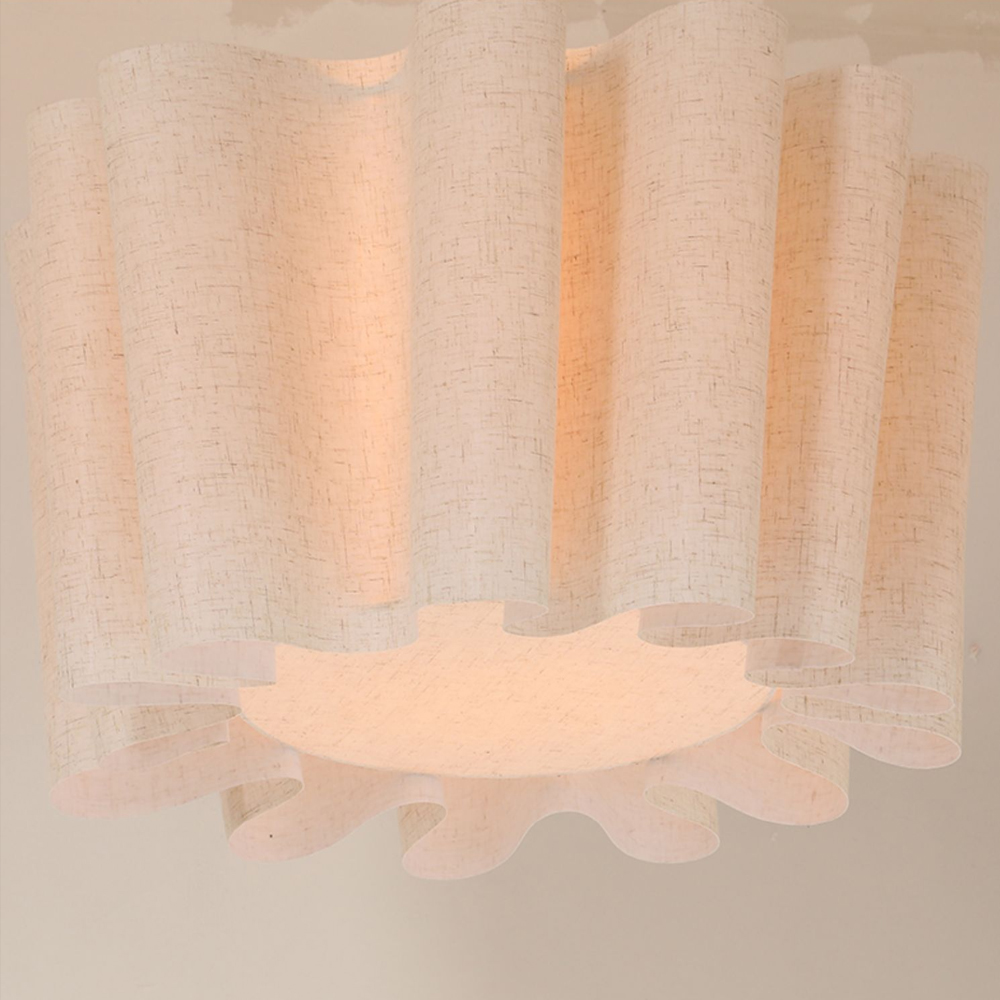 Japanese Retro Artistic Fabric Chandelier Wabi-sabi Home decor Pendant Light-Handwovenlamp