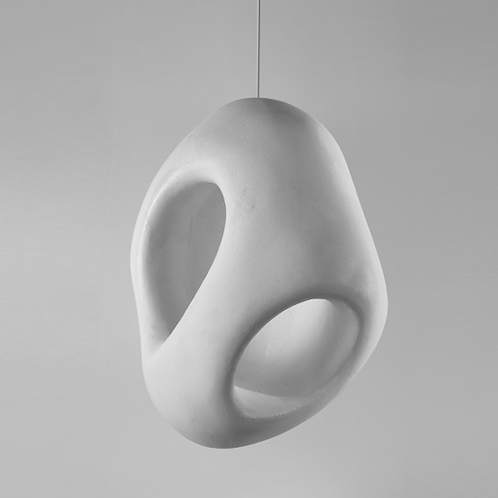 Minimalist Wabi-sabi Pendant Lights Loft Decor Hollow Design Hanging Lamp Fixture-Handwovenlamp