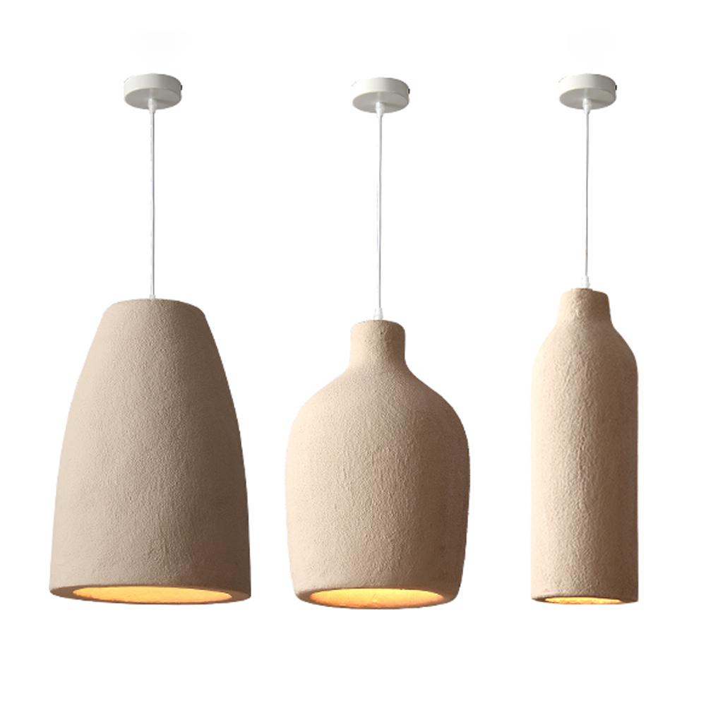 Nordic Designer Bedroom Bedside Retro Chandelier-Handwovenlamp